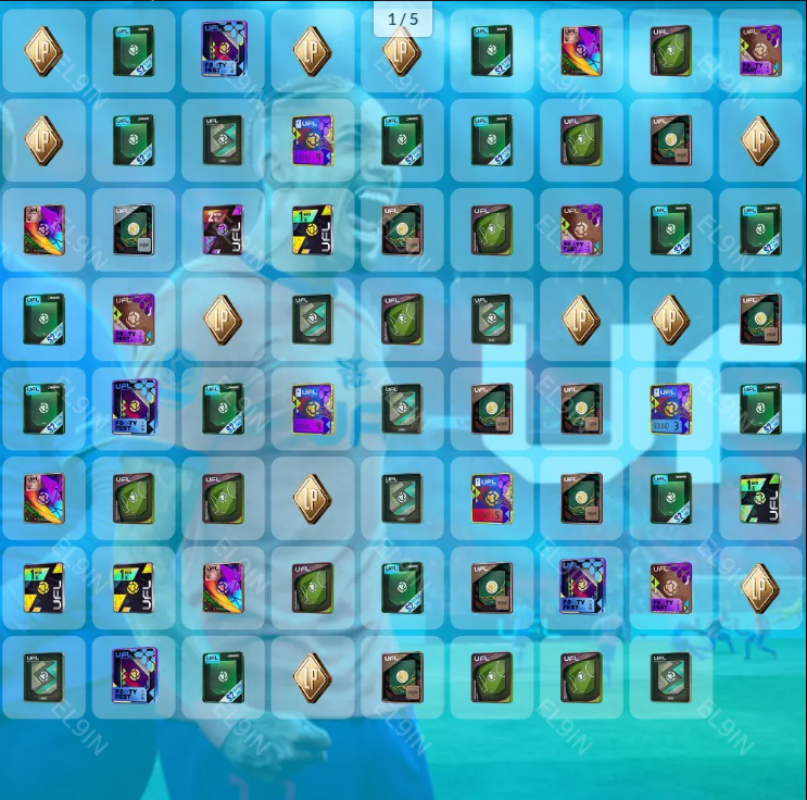 UFL ⭕ 71 Items