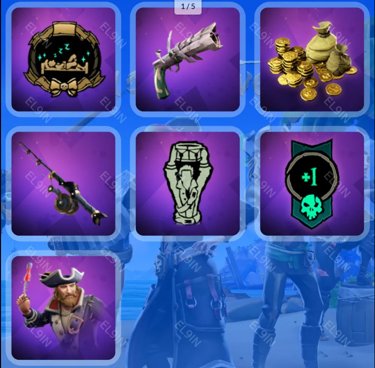 Sea of Thieves ⭐ 7 Items