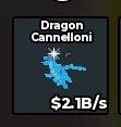 BS13044 Dragon Cannelloni Diamond 2.1B/s