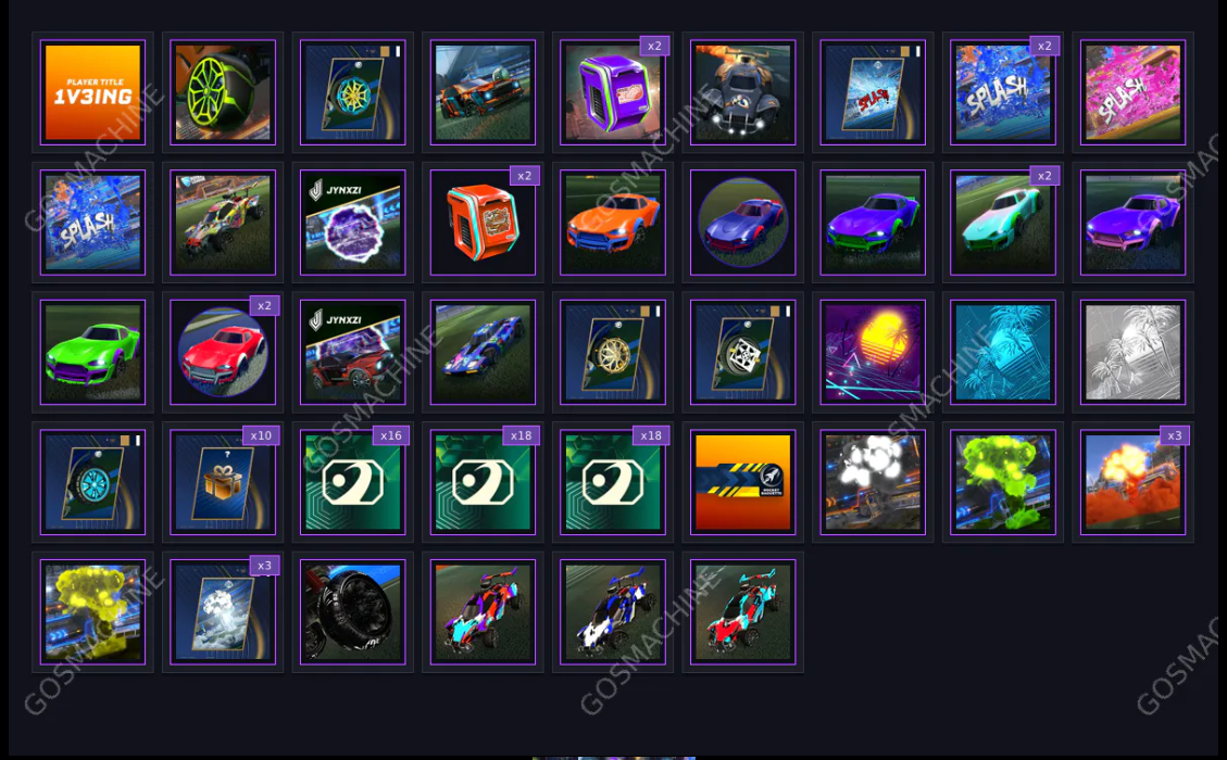 🌟Rocket League🌟Twitch Drops✅109 ITEMS🔴RLCS 2025 x52🔴18 Very Rare+18 Import+16 Exotic🌟