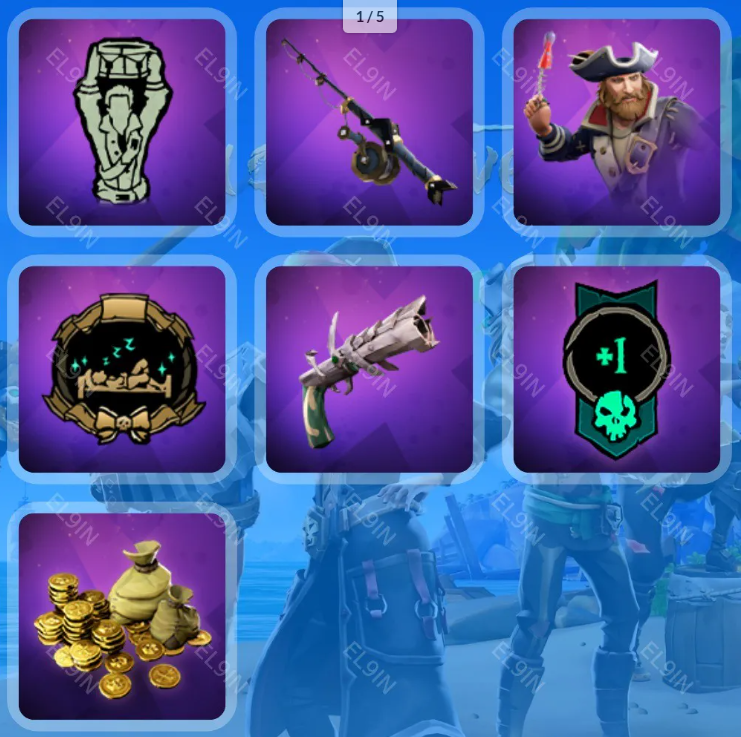 ► Sea of Thieves [Total 7 Skins]