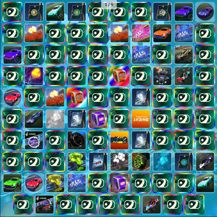 Rocket League 🔸 99 Items