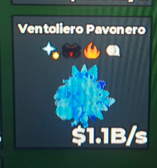 BS13052 Ventoliero Pavonero 1.1B/s
