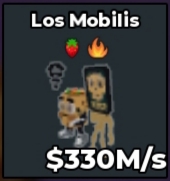 BS13063 Los Mobilis With Strawberry Trait Rare Cheap Price Fast Delivery 330M/s