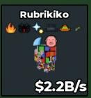 BS13064 Rubrikiko With John Pork Trait And Clean Trait Cheapest 2.2B/s | VERY GOOD AND CLEAN🔥