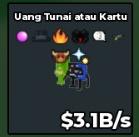 BS13065 Cash or Card With Clean Trait And Rare Bull Trait 3.1B/s