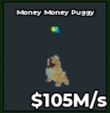 BS13091 Money Money Puggy 105M/s