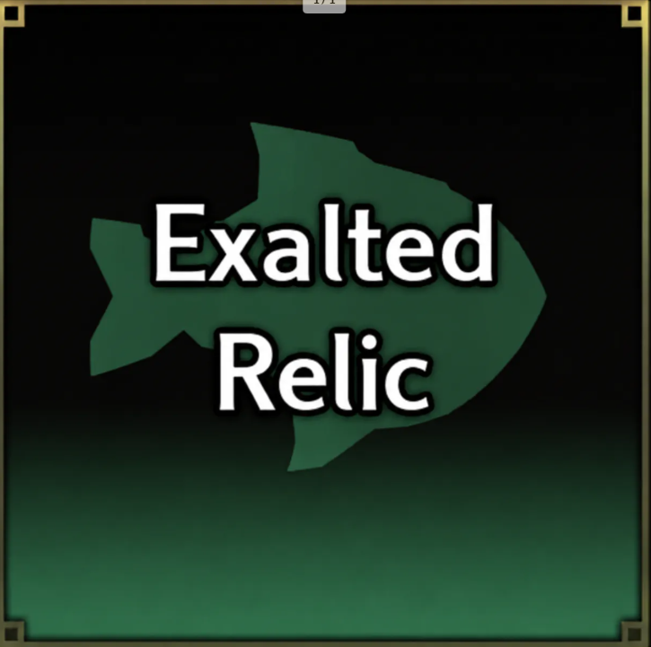 💗Exalted Relic | Fast Delivery💗