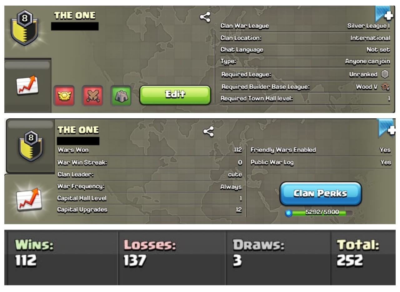 NAME : THE ONE | LVL 8.9 | silver 1 | W-L-T-D : 112-137-3-252