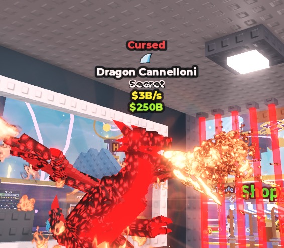 BS13103 Dragon Cannelloni Cursed 3B/s