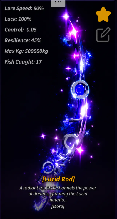 💗LUCID | ROD SET | READ DESCRIPTION💗