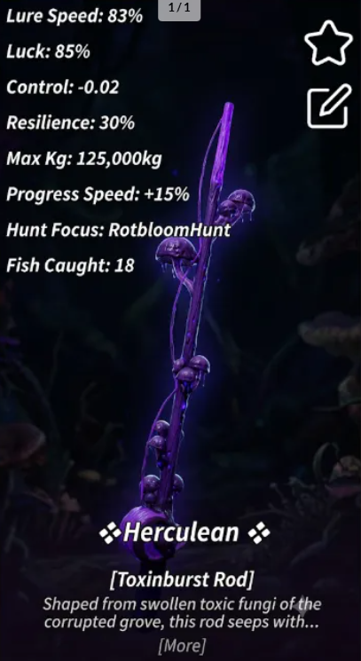 💗 TOXINBURST | ROD SET | READ DESCRIPTION 💗