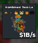 BS13110 La Taco Combinasion Trait Meowl And Pumpkin 1B/s | FAST DELIVERY