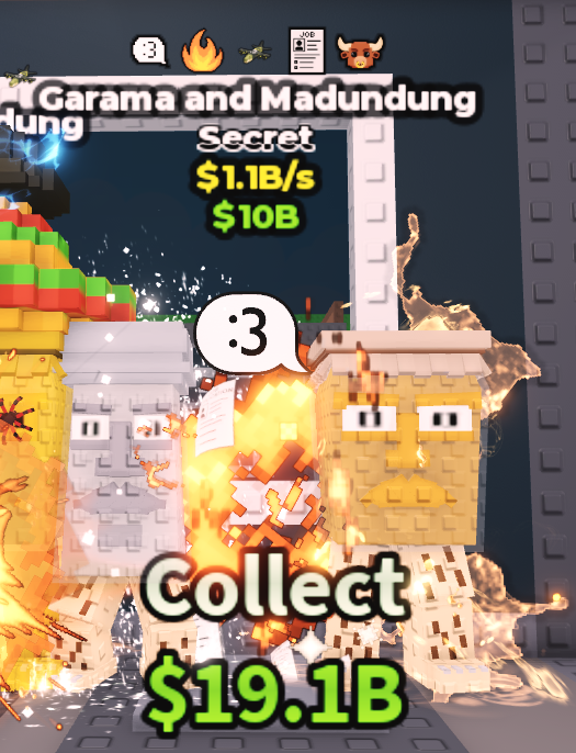 🍔NO TACO🍔 Garama and Madundung 💵 1.1B/s 💵 :3 + Fire + Explosive + Nyan + Brazil + Bull 6x Traits ⭐ YOU GET THE ONE IN PICTURE ✅ 500+ Orders ✅ TOP SELLER ✅ GamerTagz