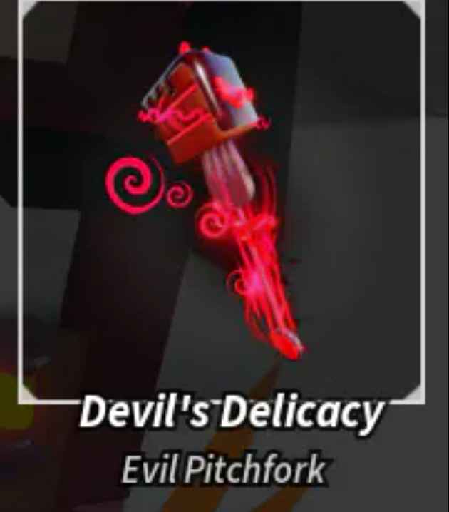 💗DEVIL'S DELICACY | EVIL PITCHFORK ROD SKIN💗