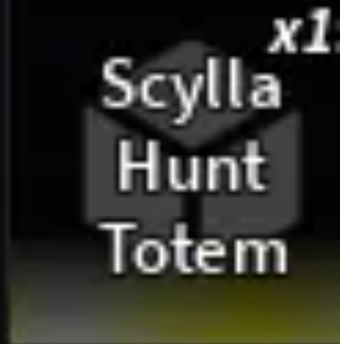 Scylla Hunt Totem | Pop on Your Server | Fast Delivery