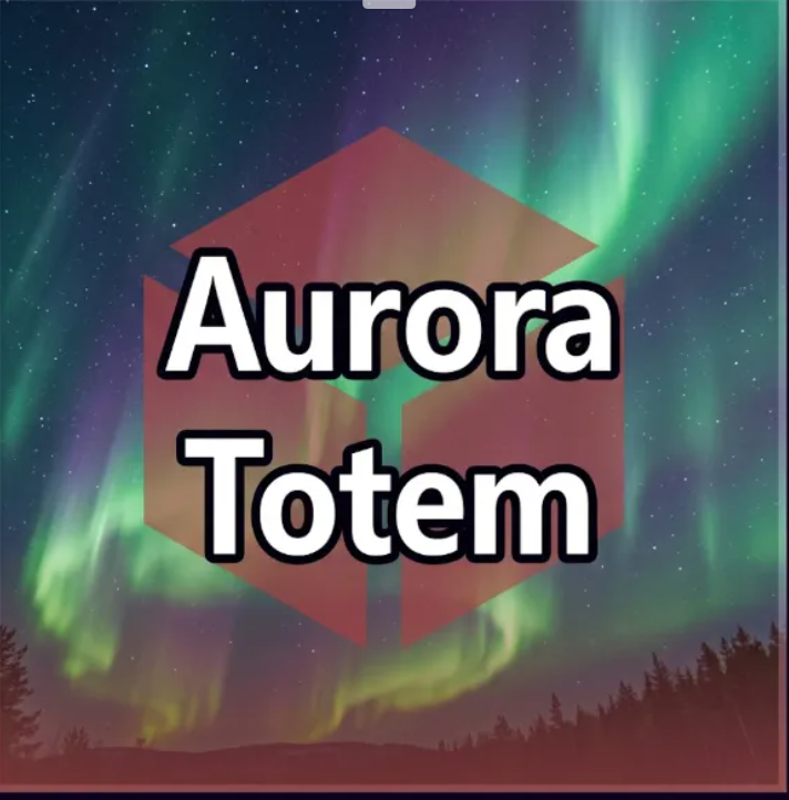 💗AURORA TOTEM | POP IN YOUR SERVER | 7x (+600%) LUCK💗