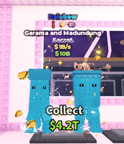 FAST RESPONSE | Rainbow Garama And Madundung $1B/s (3 Traits With Tie | 1000% SAFE 🔒 #4883