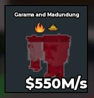 BS13125 Garama and Madundung Bloodrot 550M/s