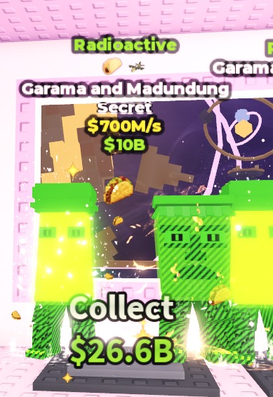 FAST RESPONSE | Radioactive Garama And Madundung $700M/s (Bombardiro Taco Traits) | 1000% SAFE 🔒 #4891