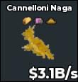 BS13127 Dragon Cannelloni Caneloni Gold 3.1B/s