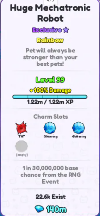 💗HUGE MECHATRONIC ROBOT | RAINBOW | AURA PET | SEE PICTURE💗