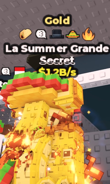 FAST RESPONSE | Gold La Summer Grande $1.2B/s (5 Traits) | 1000% SAFE 🔒 #4912