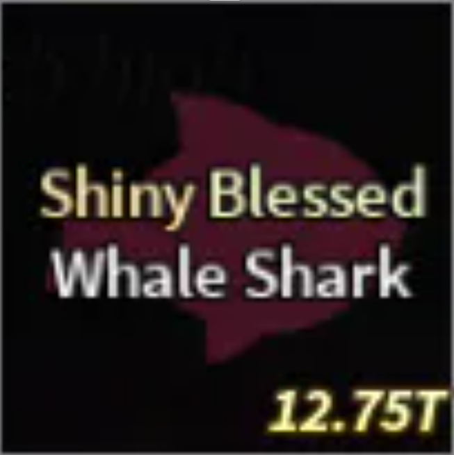Shiny Blessed Whale Shark | Wind Elemental Rod Material | Fast Delivery