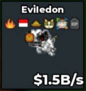 BS13130 Eviledon Yinyang With Meowl Trait Rare Cheap Price Fast Delivery Good For Collection! 1.5B/s