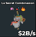 BS13133 La Secret Combination with Firework Trait 2B/s