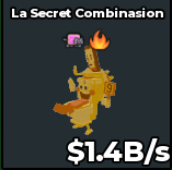 BS13134 La Secret Combinasion Gold 1.4B/s