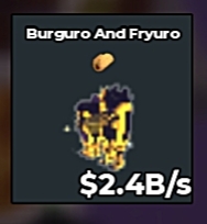 BS13143 Burguro and Fryuro Eclipse 2.4M/s