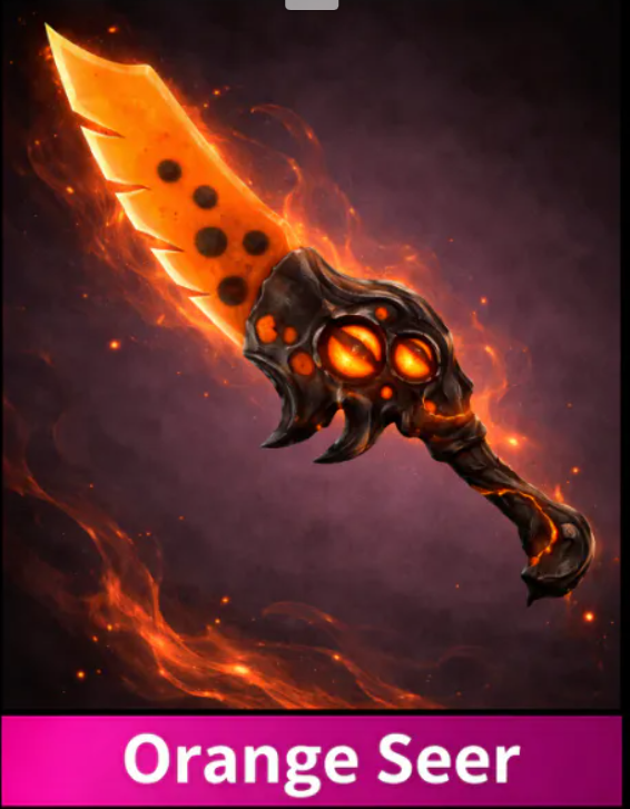 💗ORANGE SEER | KNIFE | FAST DELIVERY💗