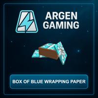 Murder Mystery 2 Box of Blue Wrapping Paper