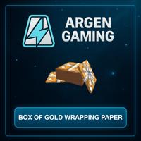Murder Mystery 2 Box of Gold Wrapping Paper