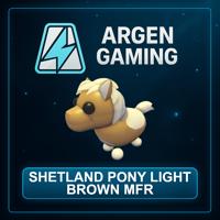 Adopt Me Shetland Pony Light Brown MFR