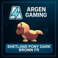 Adopt Me Shetland Pony Dark Brown FR