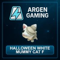 Adopt Me Halloween White Mummy Cat F