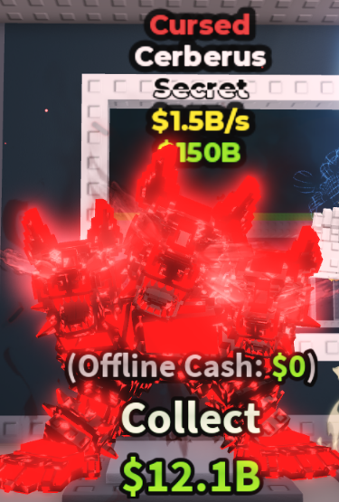 CURSED CERBERUS 1.5B/S – STEAL A BRAINROT – FAST DELIVERY & TRUSTED #N2TK7M