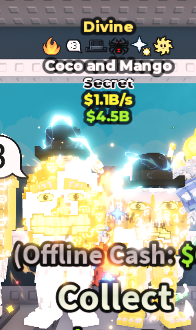 DIVINE COCO AND MANGO 1.1B/S (SUN + 5 TRAITS) – STEAL A BRAINROT – FAST DELIVERY & TRUSTED #U7LK9C