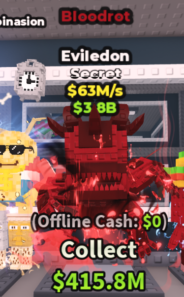 BLOODROT EVILEDOON 63M/S – STEAL A BRAINROT – FAST DELIVERY & TRUSTED #K6LP2R