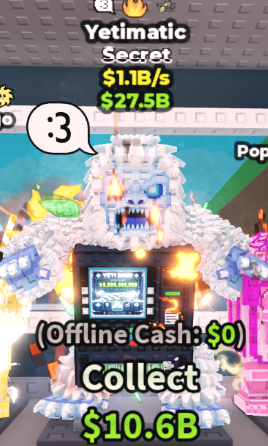 YETIMATIC 1.1B/S (FIRE + 2 TRAITS) – STEAL A BRAINROT – FAST DELIVERY & TRUSTED #X3QF6R