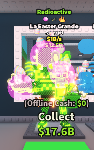 RADIOACTIVE LA EASTER GRANDE 1B/S (BUBBLEGUM + 2 TRAITS) – STEAL A BRAINROT – FAST DELIVERY & TRUSTED #M5WK8K