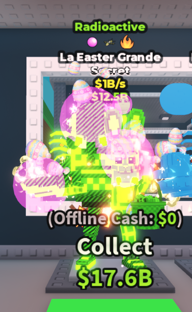 RADIOACTIVE LA EASTER GRANDE 1B/S (BUBBLEGUM + 2 TRAITS) – STEAL A BRAINROT – FAST DELIVERY & TRUSTED #M5WK8K