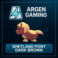 Adopt Me Shetland Pony Dark Brown