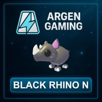 Adopt Me Black Rhino N