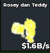 BS13157 Rosey and Teddy Rare Cheap Divine 1.6B/s