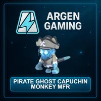Adopt Me Pirate Ghost Capuchin Monkey MFR