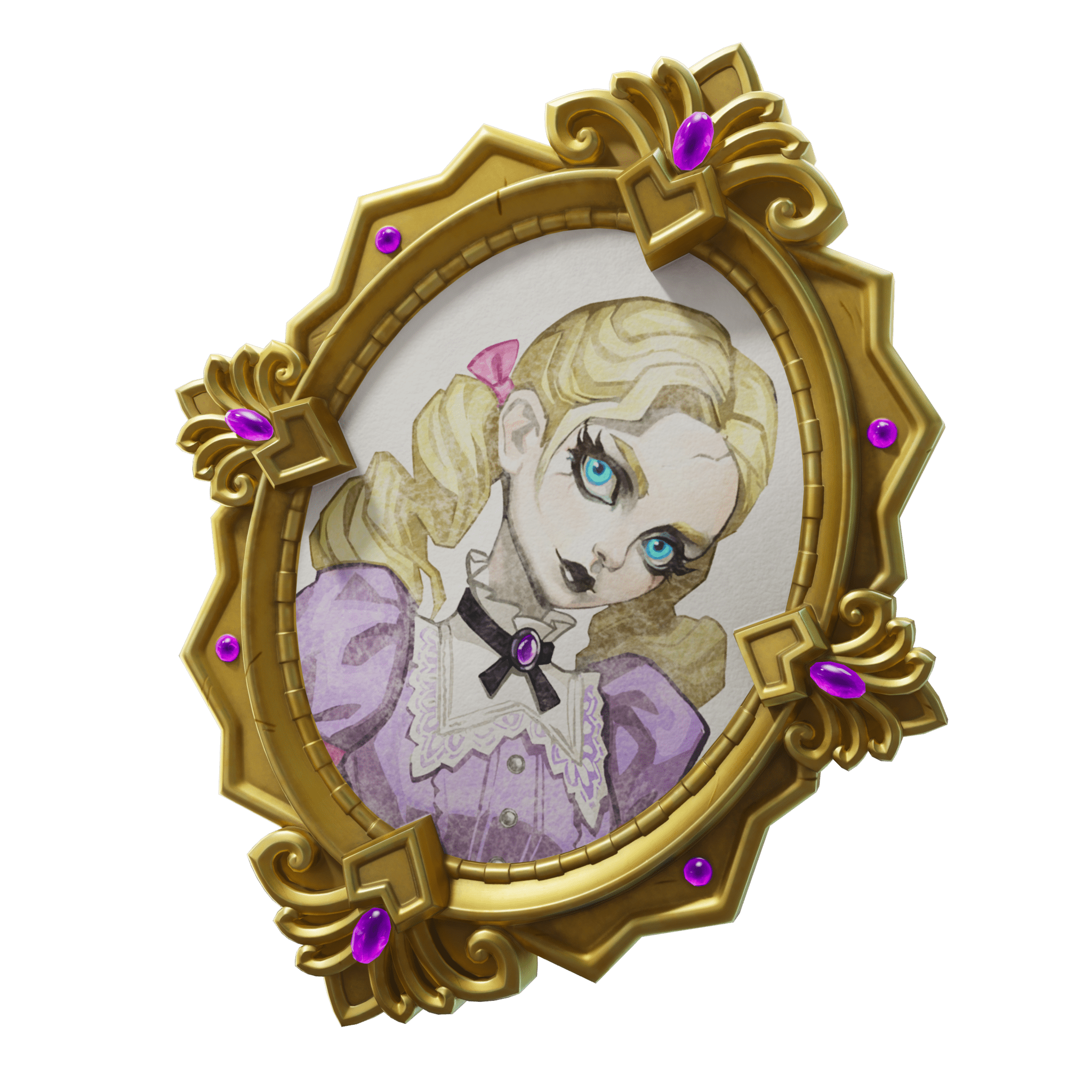 Fortnite Gifting: Dollie's Dark Portrait (300 V-Bucks) | READ DESCRIPTION