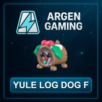 Adopt Me Yule Log Dog F